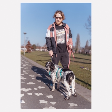 A Day in the Park: Walking My Dog Under the Sun